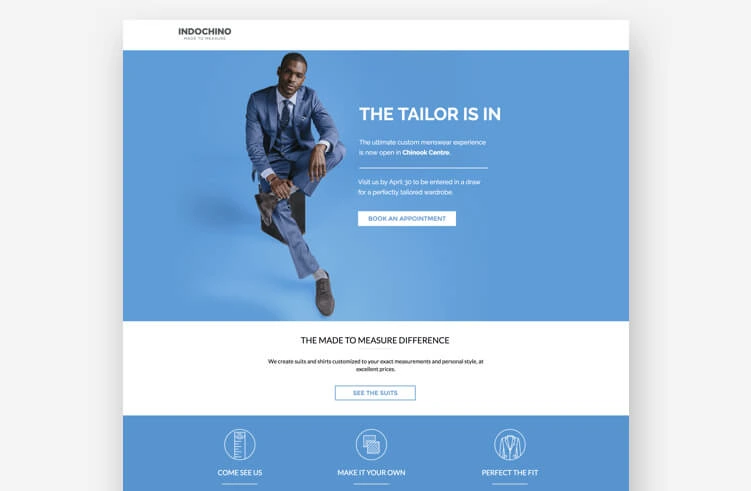 Landing Page Design
